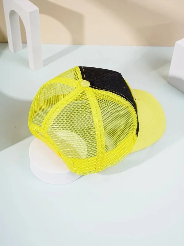 Men Letter Patch Back Mesh Baseball Cap High Quality Custom Made Logo Embroidery Wholesale OEM Manufacturer Sports Caps