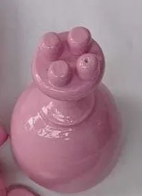 Measuring cups with wooden handle, Wood therapy cupping, Wood cupping set