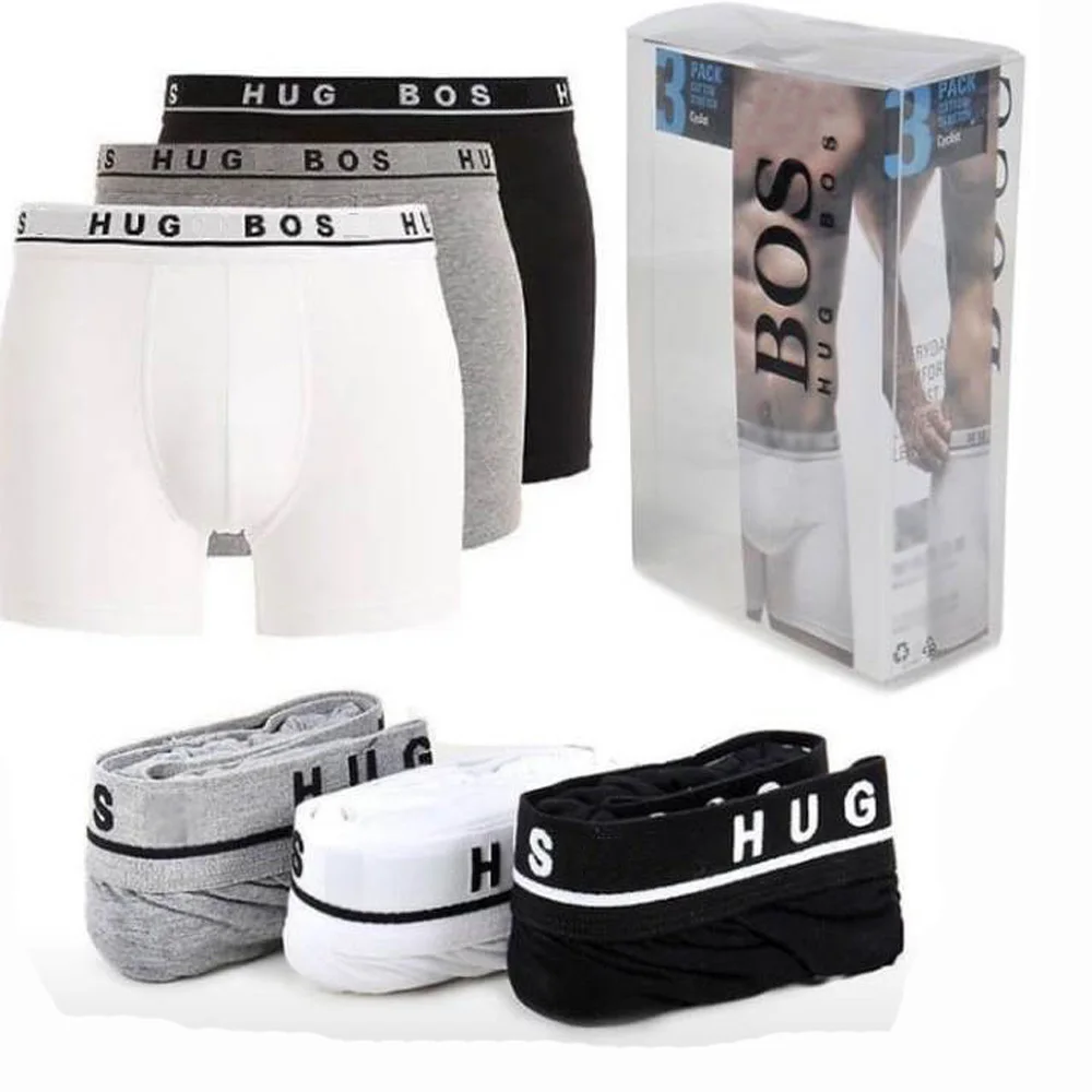 
Custom Logo Spandex cotton Boxer Shorts Sport Trunks Underwear Men Briefs from Bangladesh in cheap price 