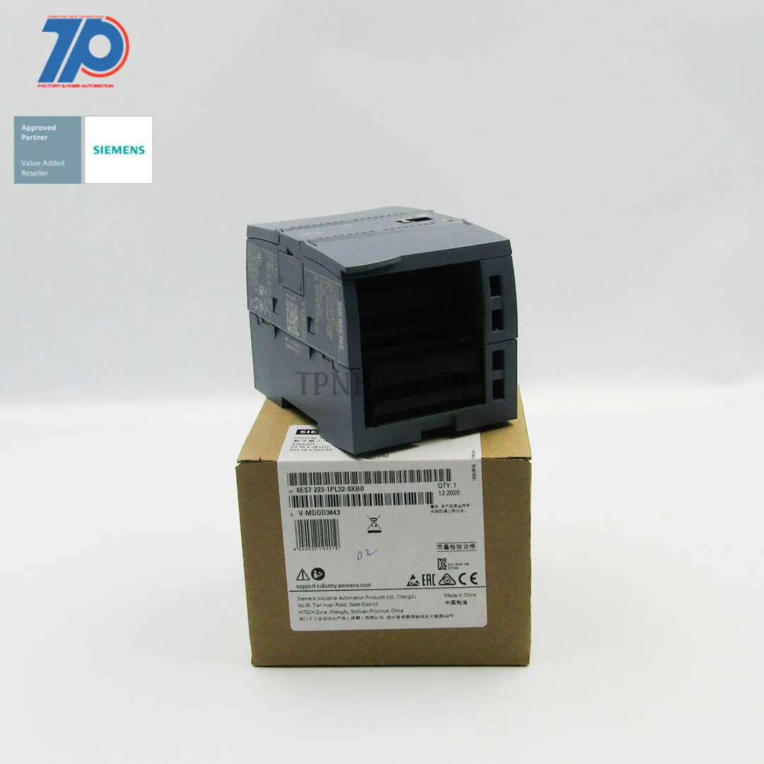  6ES7223-1PL32-0XB0 Siemens SIMATIC S7-1200 серии цифровой модуль ввода 180 мА (объединительная панель) 2 A (для сигнальных огней 1 допустимого диапазона