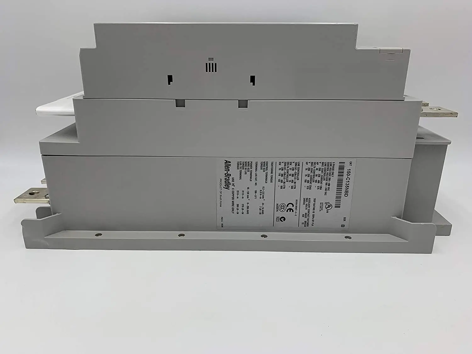 Allen Bradley AB Smart Motor Controller SMC Flex Soft Starter 150C135NBD Open Type SMC-3 150-C135NBD PLC Controller Modular PLCs