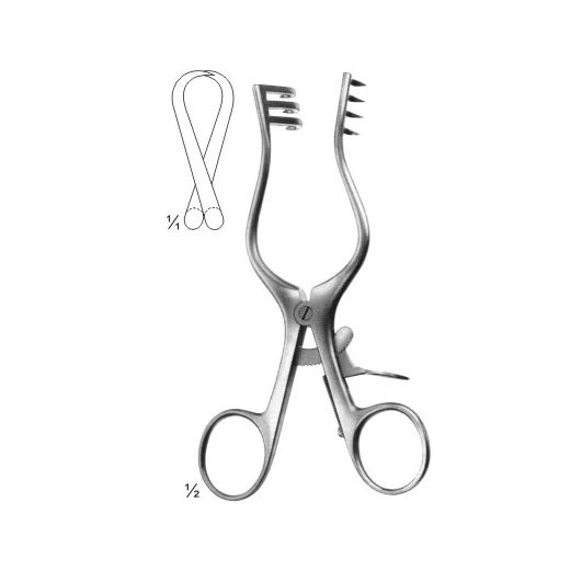 JOLL ( FRIEDMAN )Thyroid- and vaginal retractor155 mm self retaining retractor abdominal retractor
