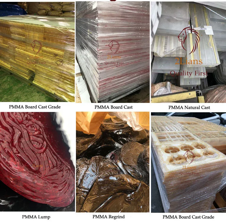 PMMA XT clear injection molding parts pmma plastic pmma recycle scrap