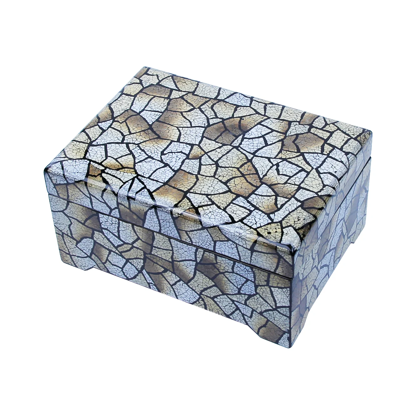 Competitive Price Vietnam Rectangular Wood Storage Box Display Wooden Boxes with Hinged Lid