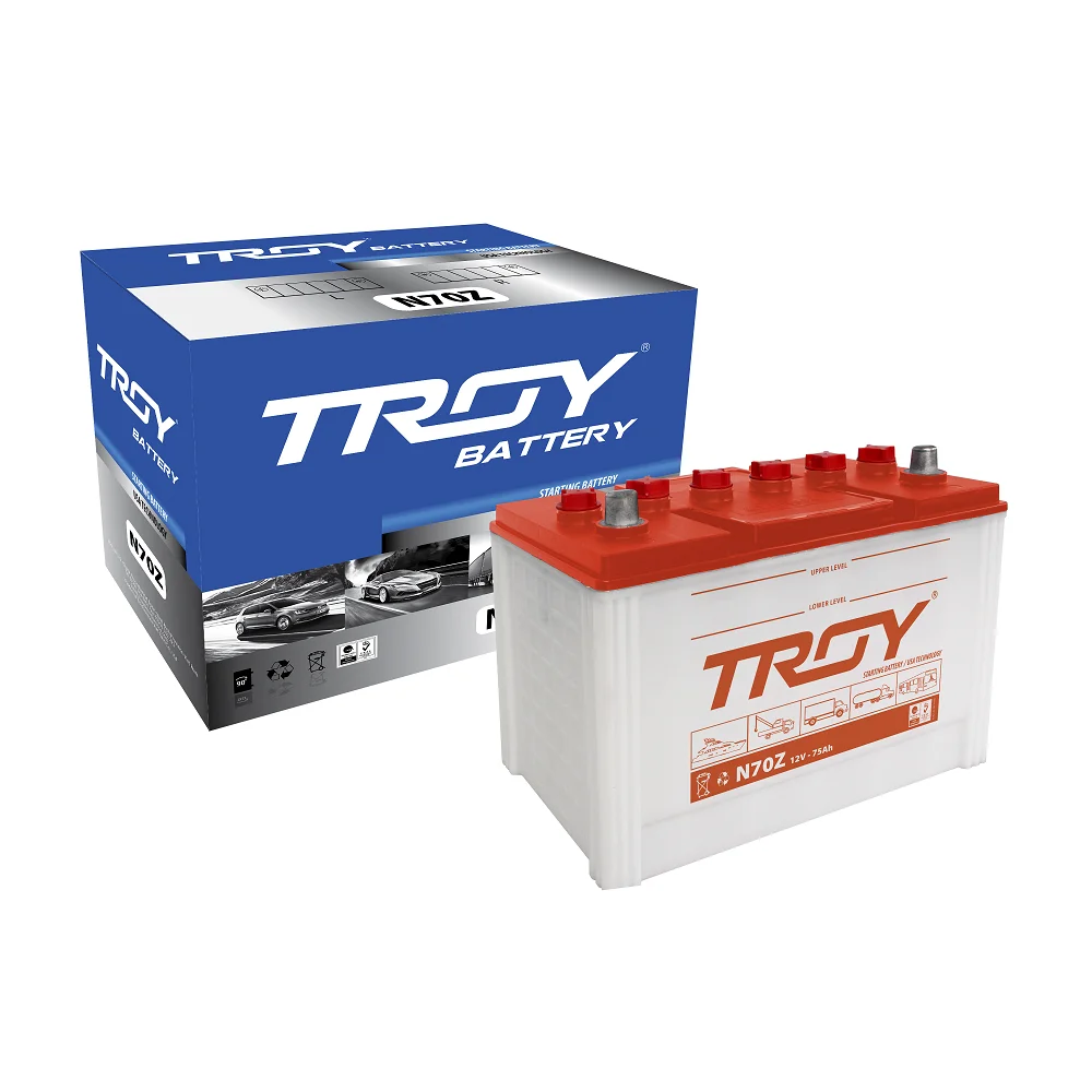 
FACTORY PRICE DRIED BATTERY N70Z 75AH Battery For Car and Truck VIETNAMESE WHOLESALE 