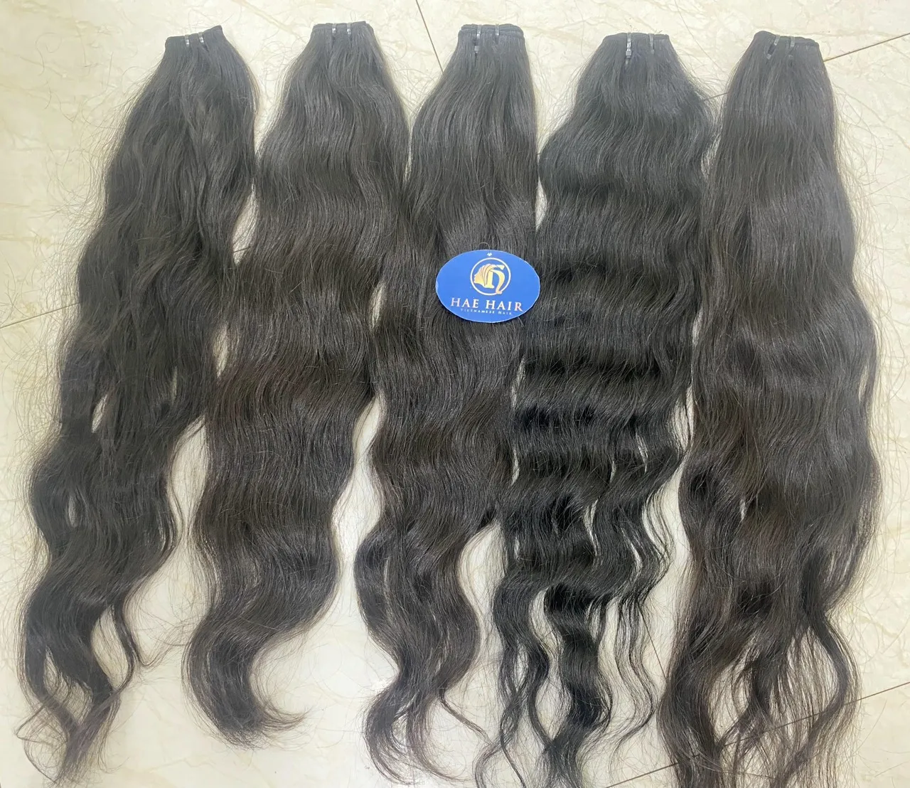 single donor raw  hair vietnam  100% natural wave virgin hair