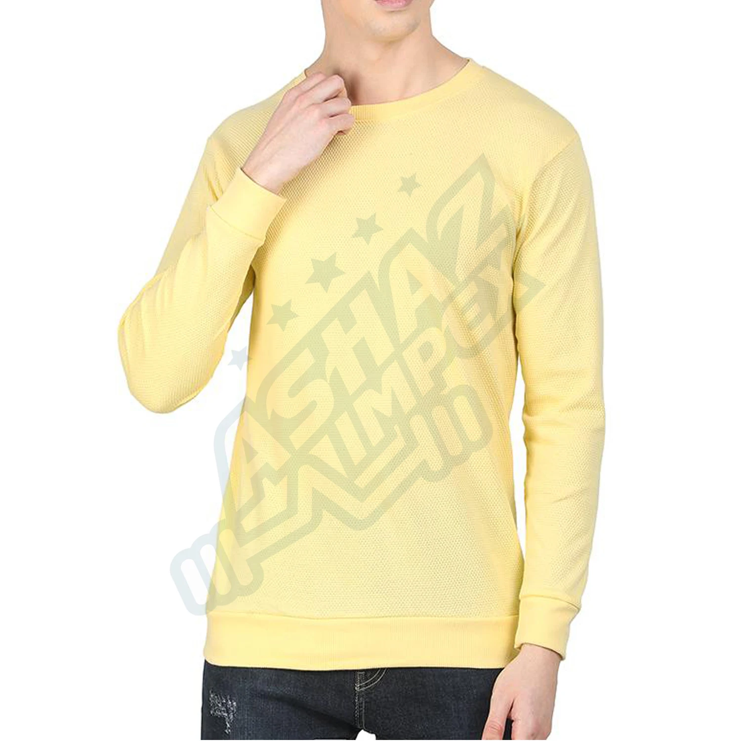 Розовый свитер с круглым вырезом для детей возрастом от 4- way stretch футболка