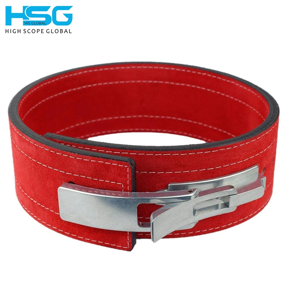 Gym Training Weightlifting Belts 10mm Leather Powerlifting Belt Lever 13mm Weight Lifting Belts