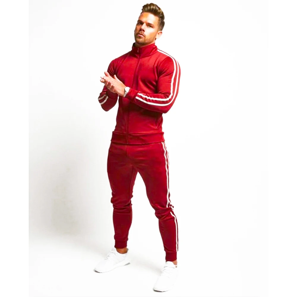 most popular Men Jogging Tracksuit Custom Logo Sweat suit sportswear Men factory price