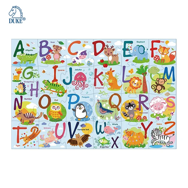 Kids Educational Toy 24 pcs Big Size Alphabet Floor Puzzles