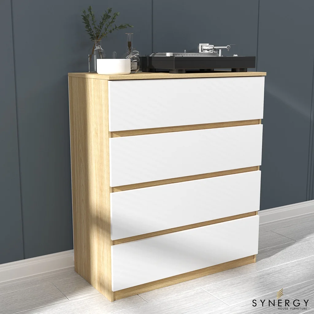 Высокое качество премиум качества комода lorell Series - 1 цвет-2.8FT-4-ярусный выставочный стенд руководителя комод Ящик-Laci Baju для ткани на основе