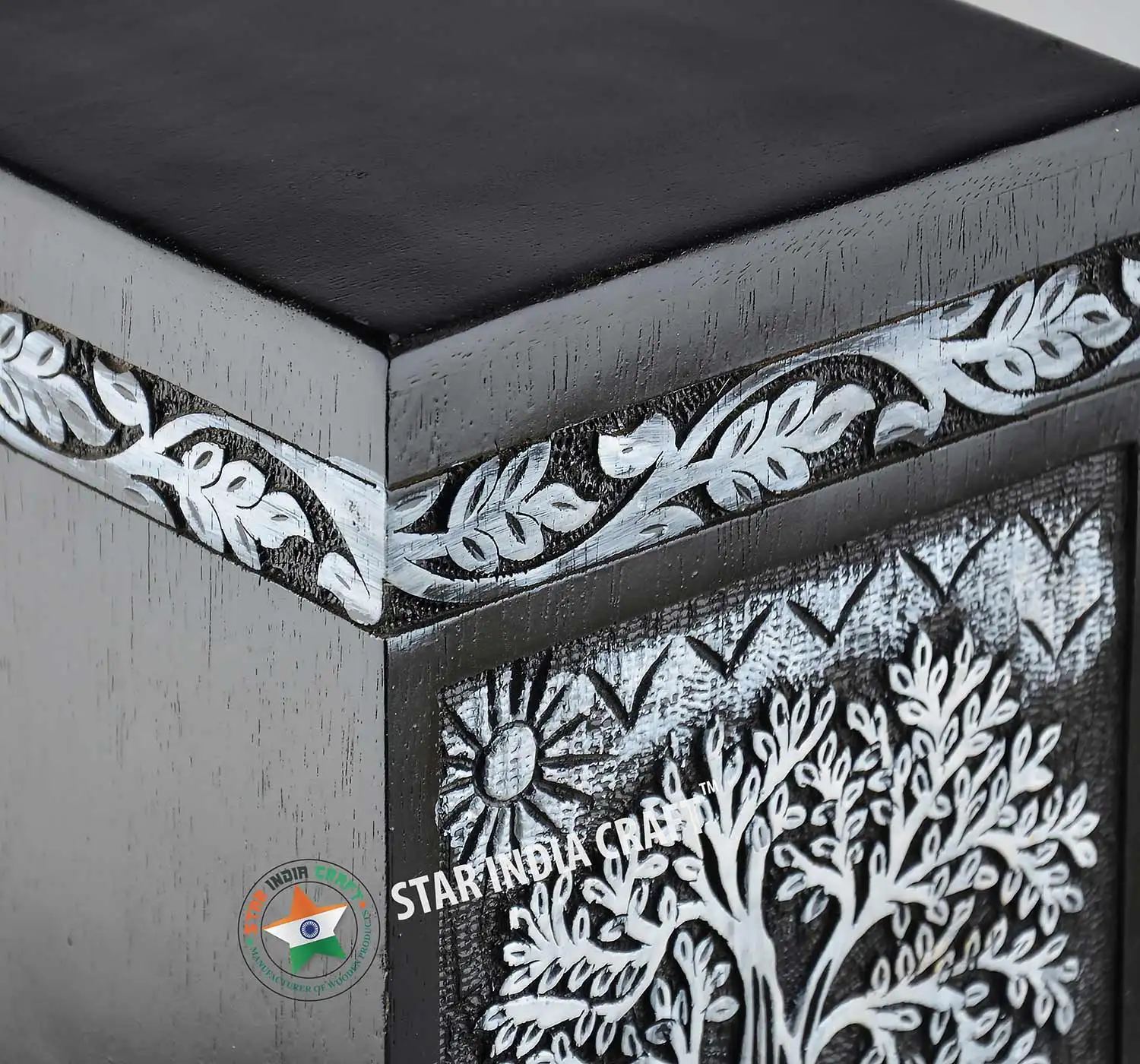 Handcrafted Wooden Urns for human ashes - - Tree of life Funeral urns for pets Dogs Cats - Wooden Box