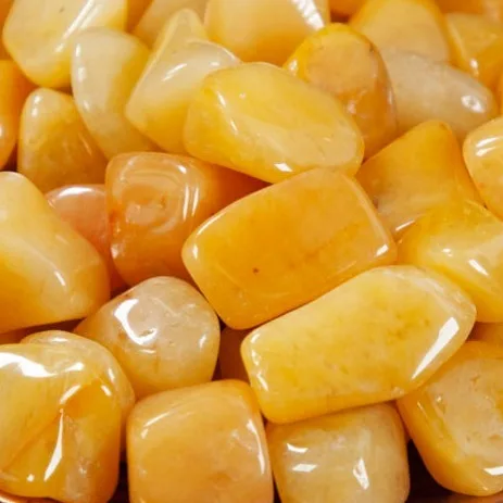 Wholesale Natural Yellow Aventurine Tumbled Stone Healing Crystal Stones Crystal Gravel Tumbled Stones For Gifts Natural healing
