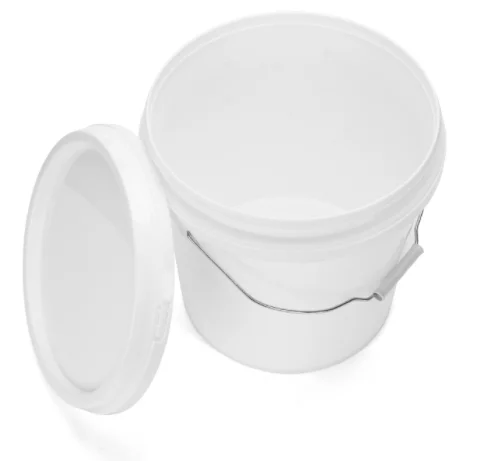 Оптовая продажа пластиковые ведра 5 галлонов высококачественные прочные барабаны круглые банки из Вьетнама