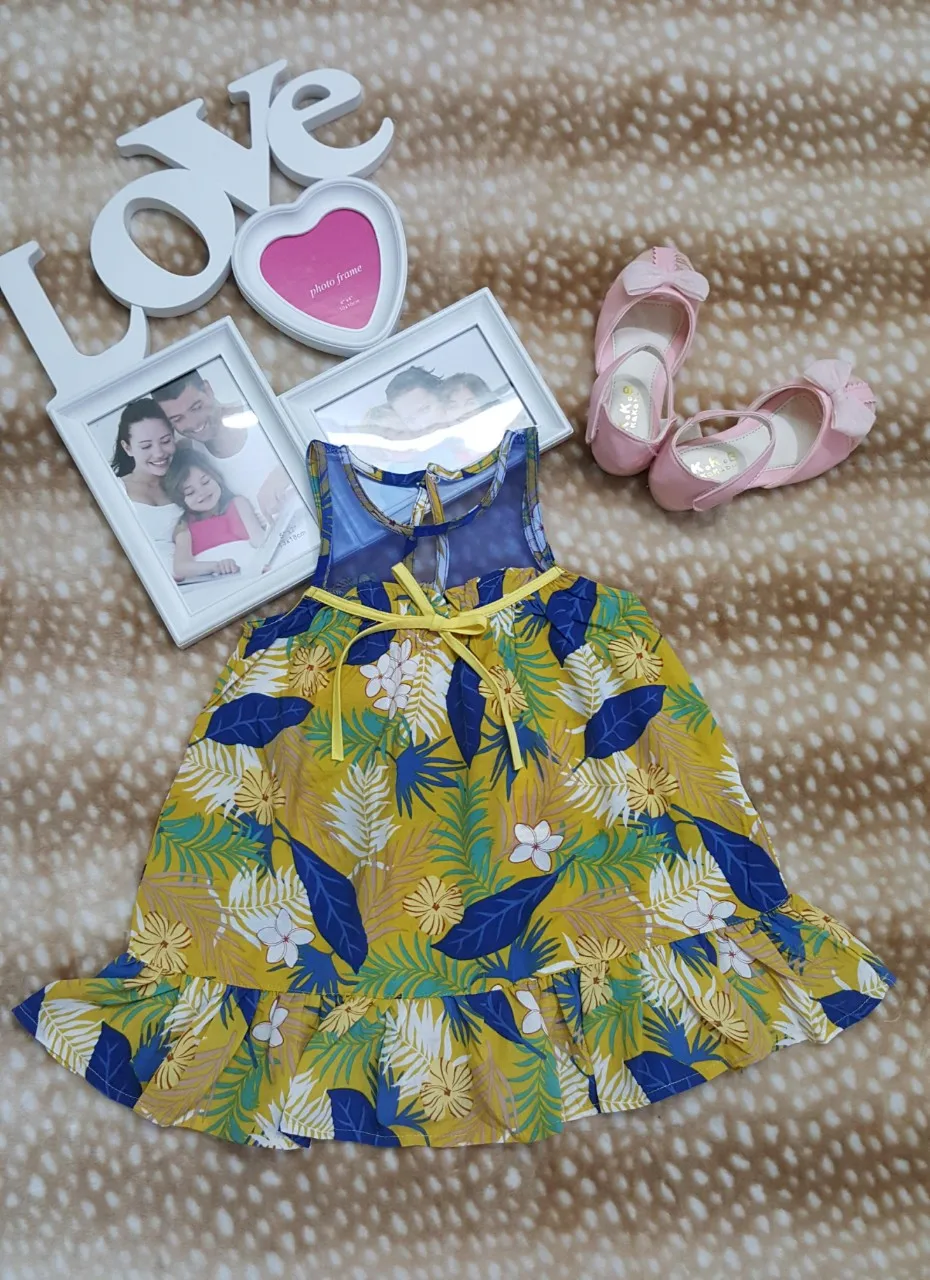 Retro Style Kids Dresses For Toddler Girls Long Sleeve Costume Cute Collar Cotton Clothes Dress for Kids