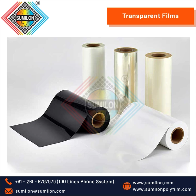 High in Demand Soft High Clarity Transparent Polyester PET Film for Packaging, Printing, Lamination at Low Price