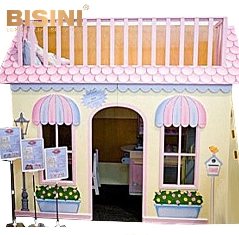 Exquisite House Design Colorful Kids Bed Girl Bedroom Double Decker Bed for Children