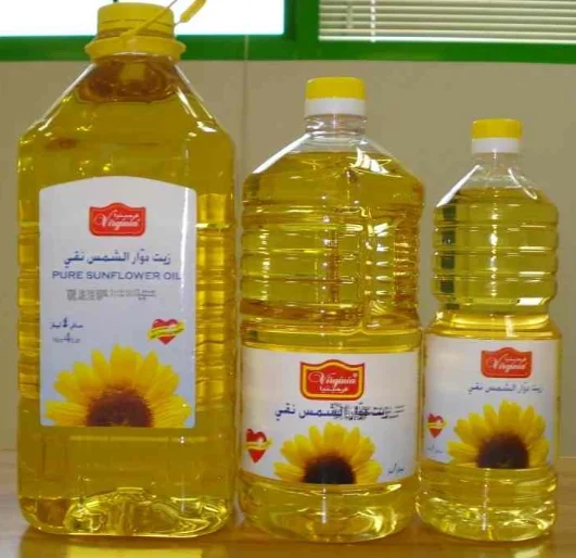 Refined deodorized sunflower cooking oil from Ukraine in pet bottles and 24 ton flexitanks