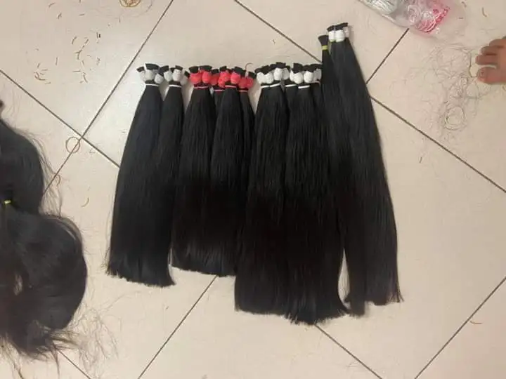 Оптовая продажа человеческие волосы KingRawHair двойного плетения вьетнамские Прямые натуральные оптом оплата через Paypal