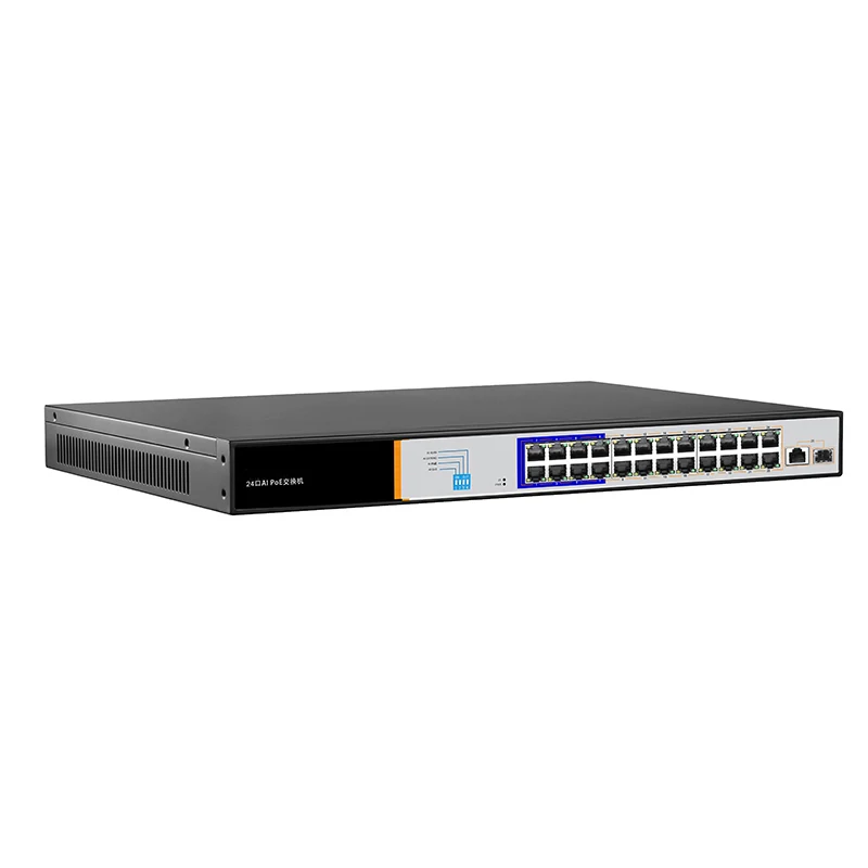 
2021 24 Port PoE/PoE+ Switch (24 PoE+ Ports | 2 Gigabit Combo port) 250W 