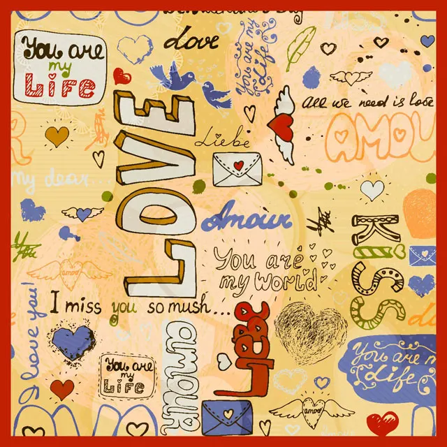 Silk viscose scarf For women designer look