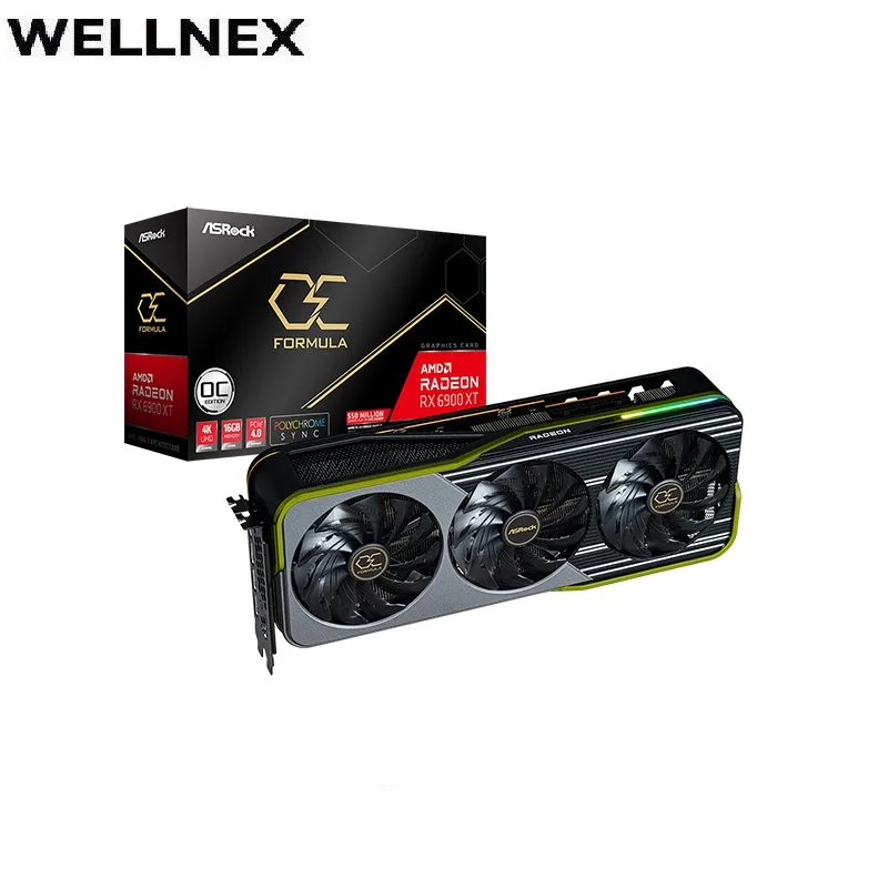 RX6900XT OCF 16GB x6900xt nitro+ 16gb gpu rx6900xt 16gb gddr6 256bi NON-LHR  GPU VGA Graphic Card New Original Hashrate Ask Chat