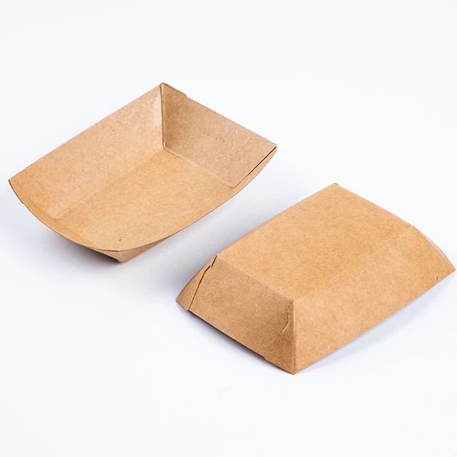 3 фунта сверхмощные одноразовые контейнеры из крафтовой коричневой бумаги для пищевых продуктов пригодные переработки экологически чистые корзин и закусок