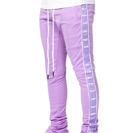 
Новое поступление, мужские брюки из полиэстера со шнуровкой, Мужские штаны со светоотражающей линией длиной 3 м, мужские облегающие штаны для бега, мужские тренировочные штаны 