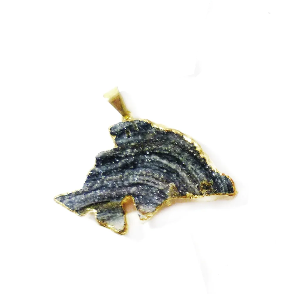 BEAUTIFUL CHALCEDONY DRUZY HEART FOR WHOLESALE