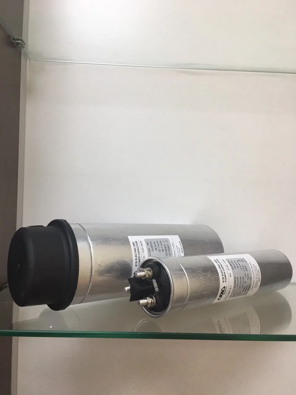 Power FACTOR CORRECTION  capacitor 50 Kvar 440V 50Hz 3 Phases  ROUND type  Made In TURKEY