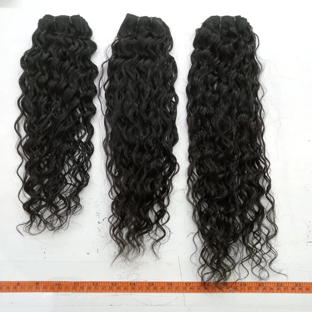 Raw Originally State Curly Medium Length 18 20 22 Inches Human Hair Curly Weft Bundles Frontals Closures Wigs Free Shipping Hair