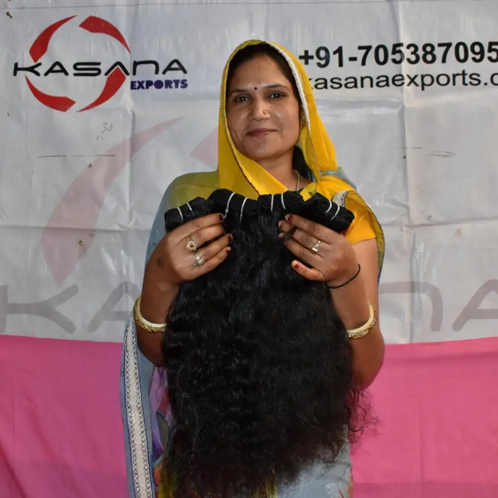 Curly Wholesale Indian Weave Human Hair