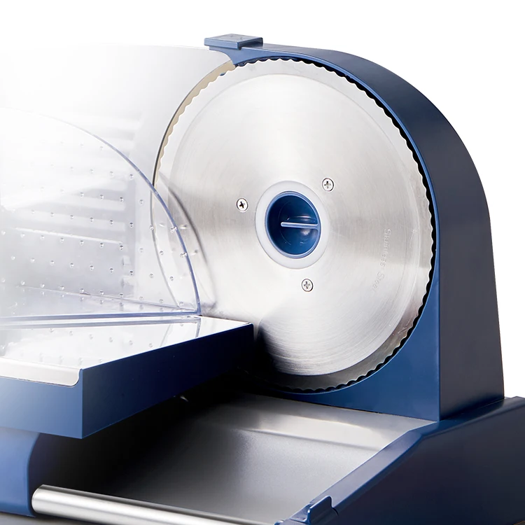 Household Desktop Meat Slicing Cutting Machine with 7.5 inch Stainless Steel Blade