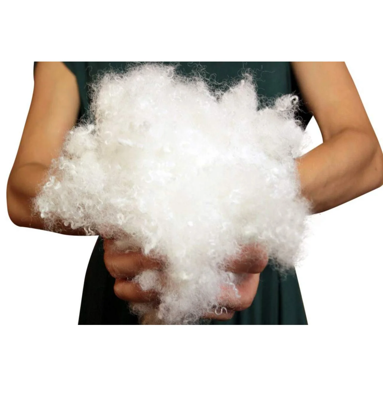 Siliconized Virgin Polyester Staple Fiber solid for filling made in Vietnam Cheap High Quality