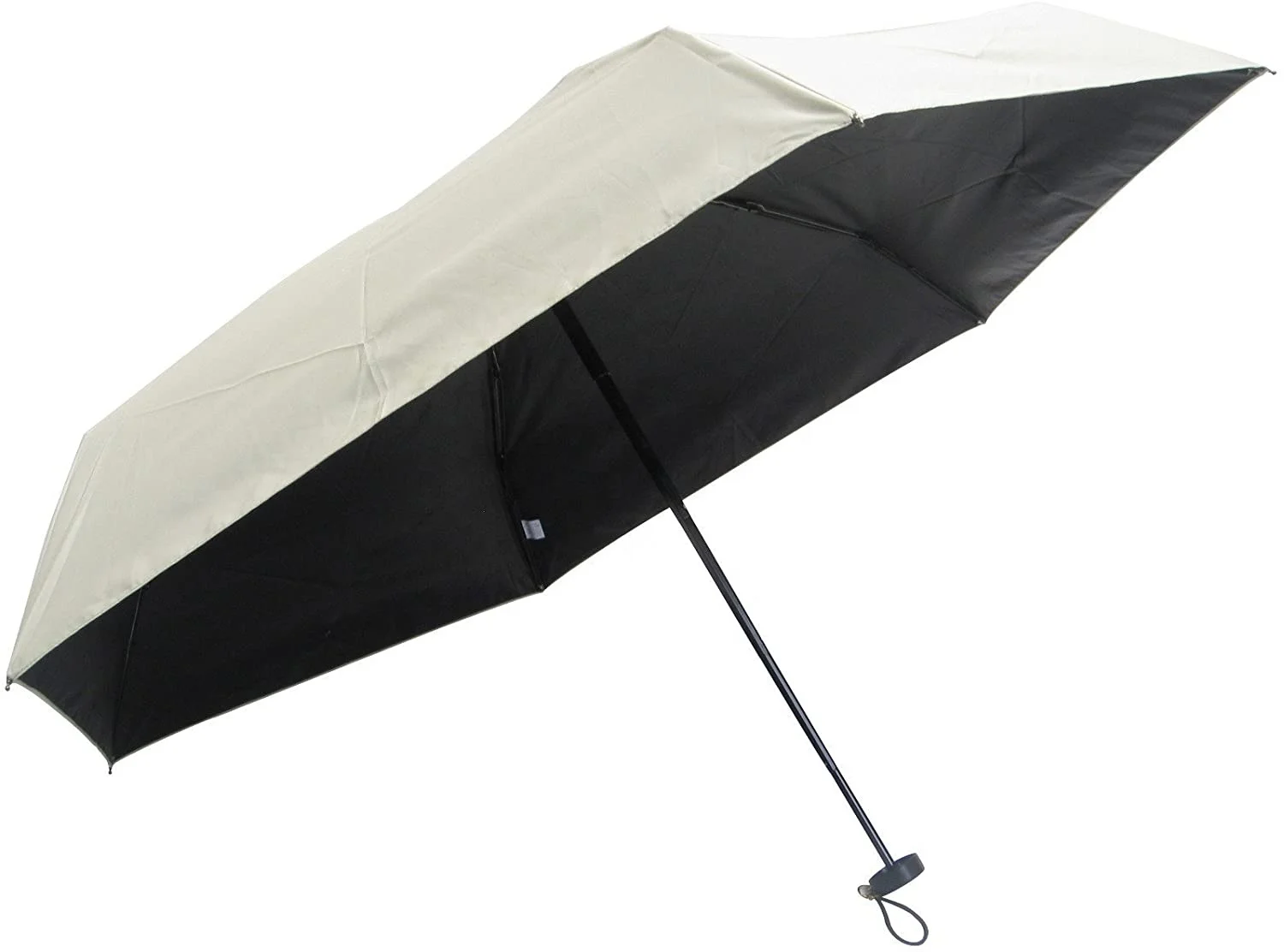 
Rain and Light Umbrella UV 99% Cut with Color Coated on The Back of The Fabric Sunny and Rainy Umbrella Folding Manual Plastic 