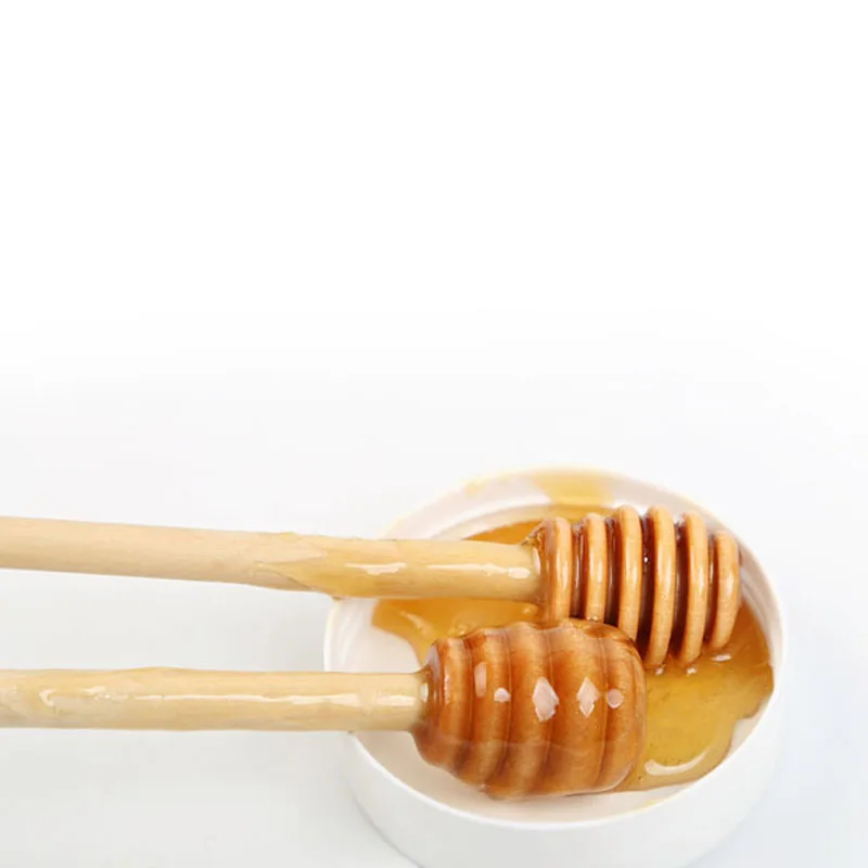 Long Wooden Honey Dipper