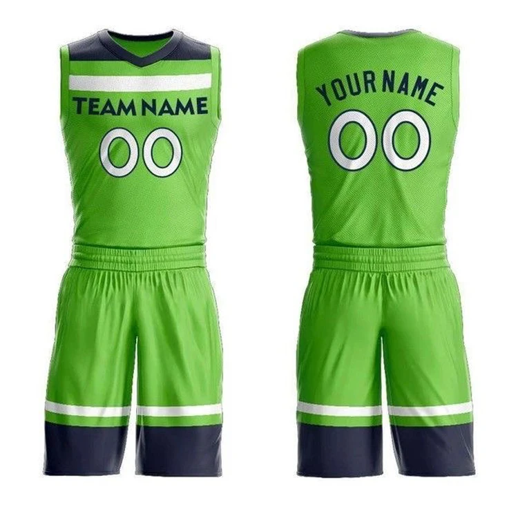 Customize Basketball Uniform Style New2021Cool Fashion Fully Digital Sublimated Wholesale Comfortable Double Sided Printed...