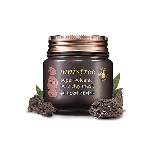 
Innisfree Super Volcanic Pore Clay Mask Private Label OEM skincare Korean Cosmetics Vegan Korean wholesale skin care Facial mask 