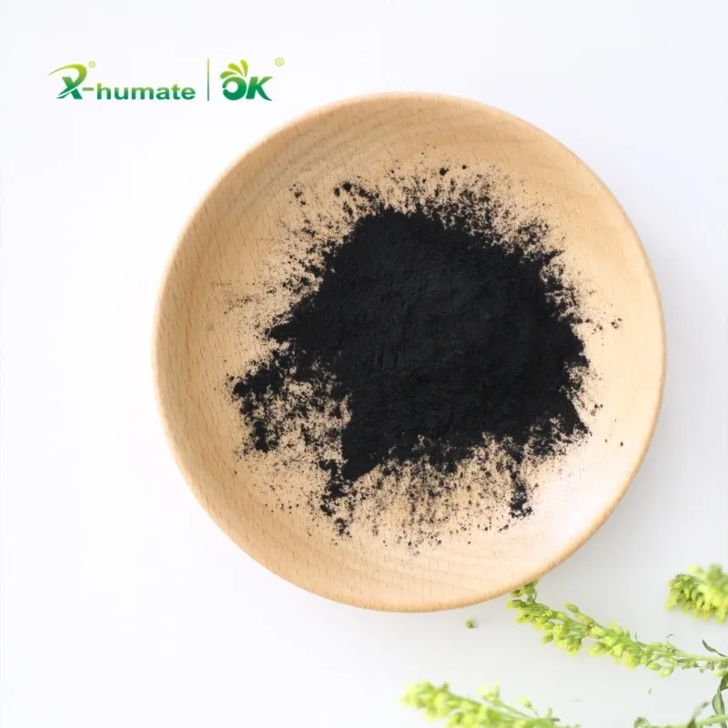 Leonardite Natural Acido Humico Powder 60% Humic Acid Organic fertilizer