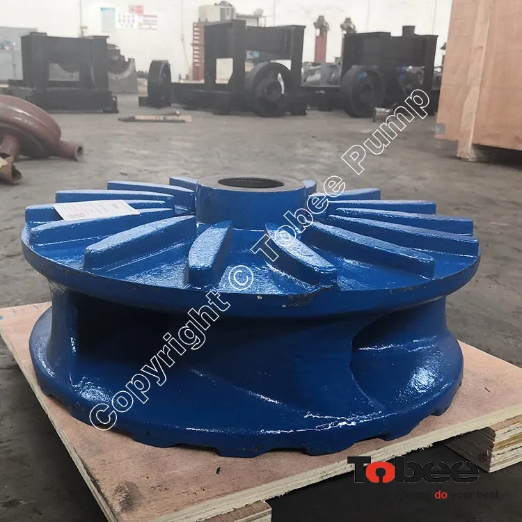 Tobee supply Hyperchrome Alloy material Components Impeller E4147A05 of 6x4D Mineral Pumps
