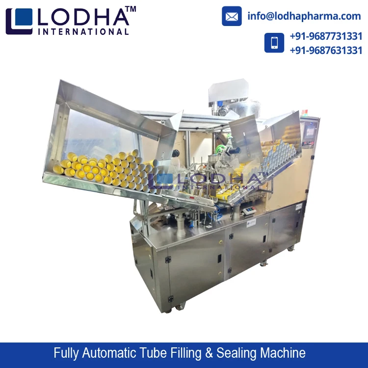 Cosmetic Chemical Food Medicine Plastic Automatic Tube filler Sealer Machine Manufacturer