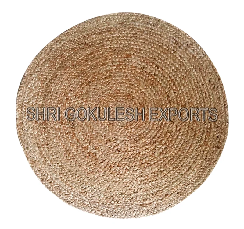 
Handmade Wholesale Unique Style 100% Natural Chindi Braided Jute Carpet 
