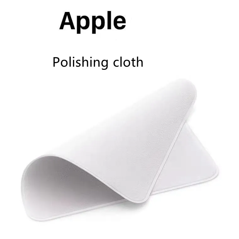 Новинка 2021 полировальная ткань для iphone 12 13 Pro max тряпочка очистки экрана iPad Mac Apple Watch iPod