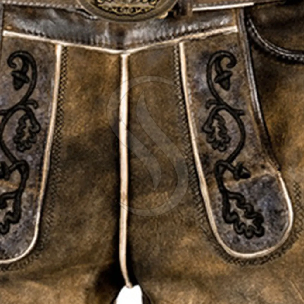 Design Your Own Logo Best Selling Men Lederhosen Shorts 2024