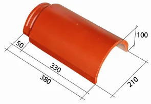 Super Light Weight Cement Roof Tiles / Concrete Roof Tiles 20 Year Color Fastness