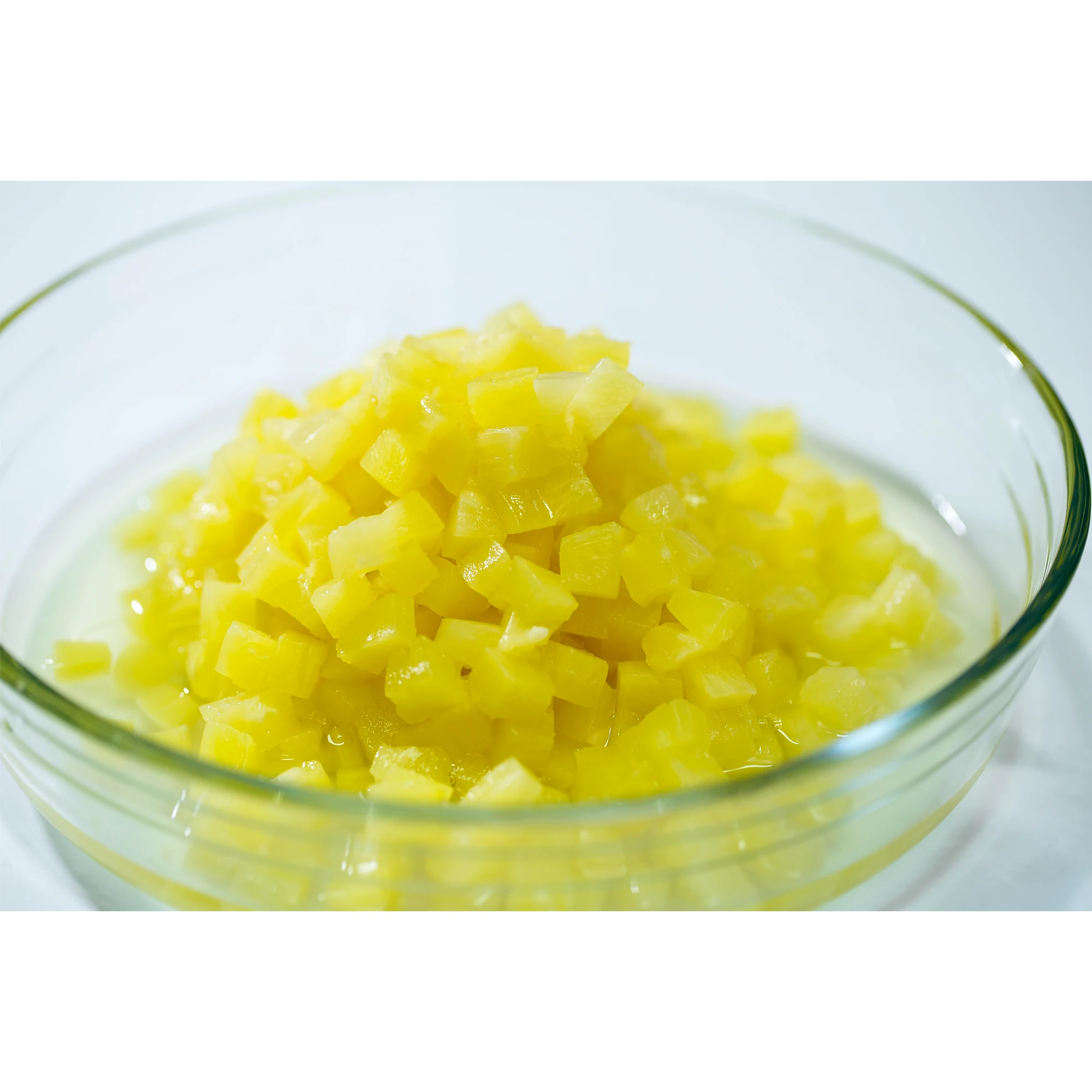 Canned Pineapple Dice in Syrup Fruit Product of Thailand