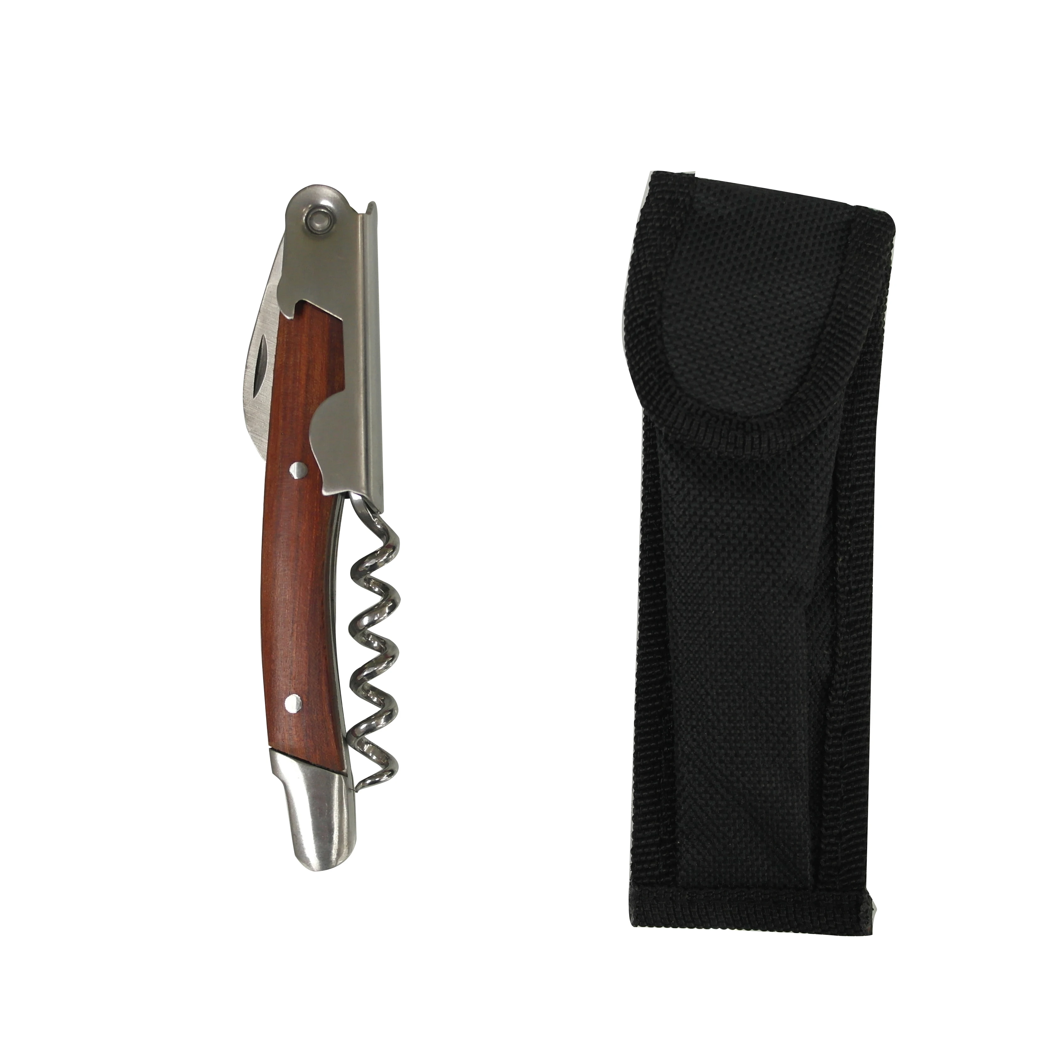 Штопор для вина с ножом фольги Профессиональный штопор пивных бутылок ключом красного