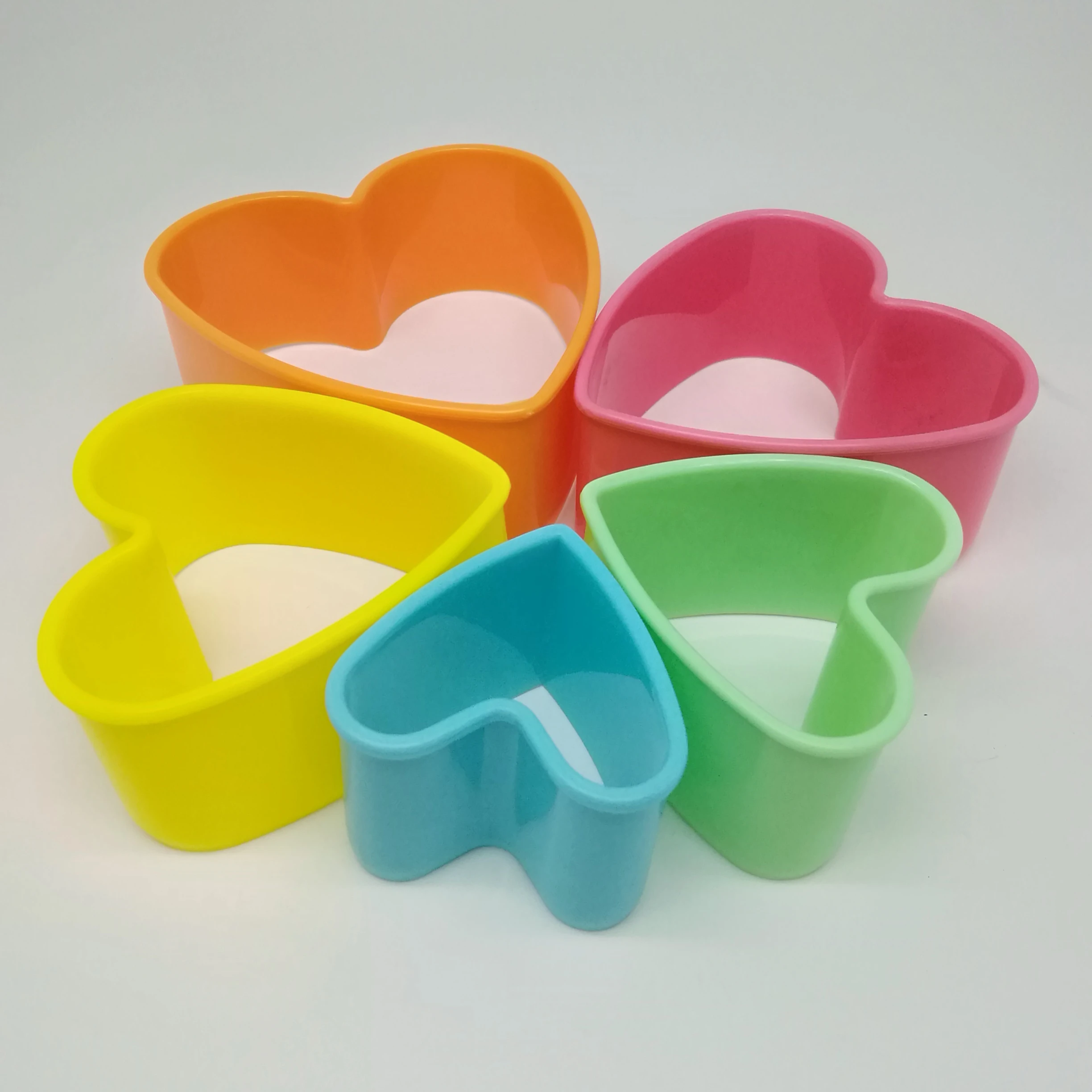 Лидер продаж товар Amazon печенье в форме сердца Starwood набор из 6 пластиковых форм для выпечки печенья