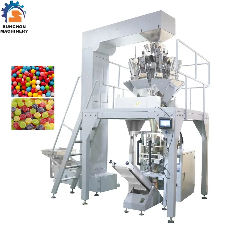 Best Price High Speed Automatic Candy Snack Food Mulitihead Weigher Vertical Packaging Machine