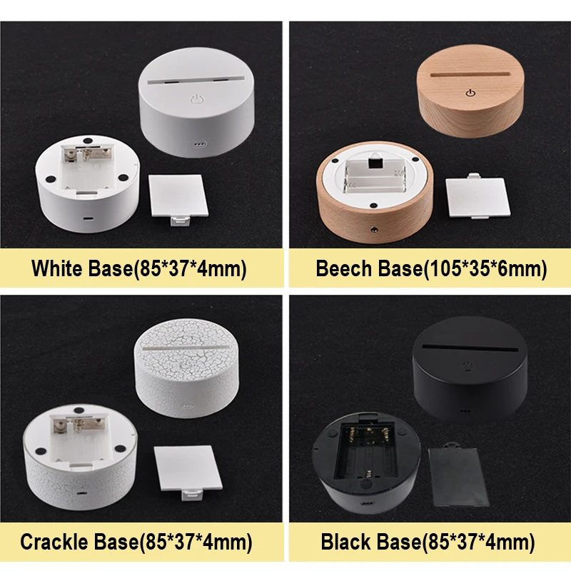 Free Sample Mixed Models Fast delivery Free design 3D Night Lights For Kids